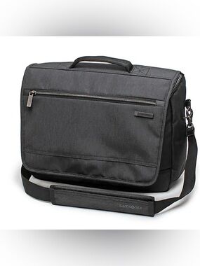 Samsonite Modern Utility Laptop Messenger Bag  Charcoal Heather